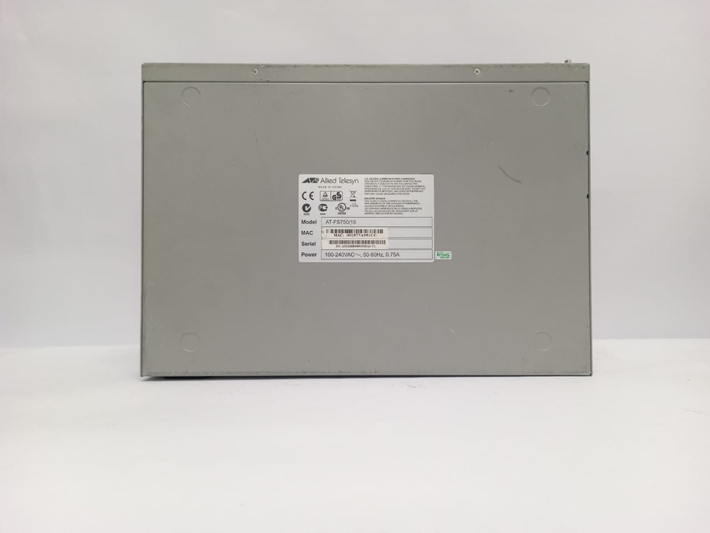 Switch AT-FS750 No Poe - 16 Puertos Allied Telesyn