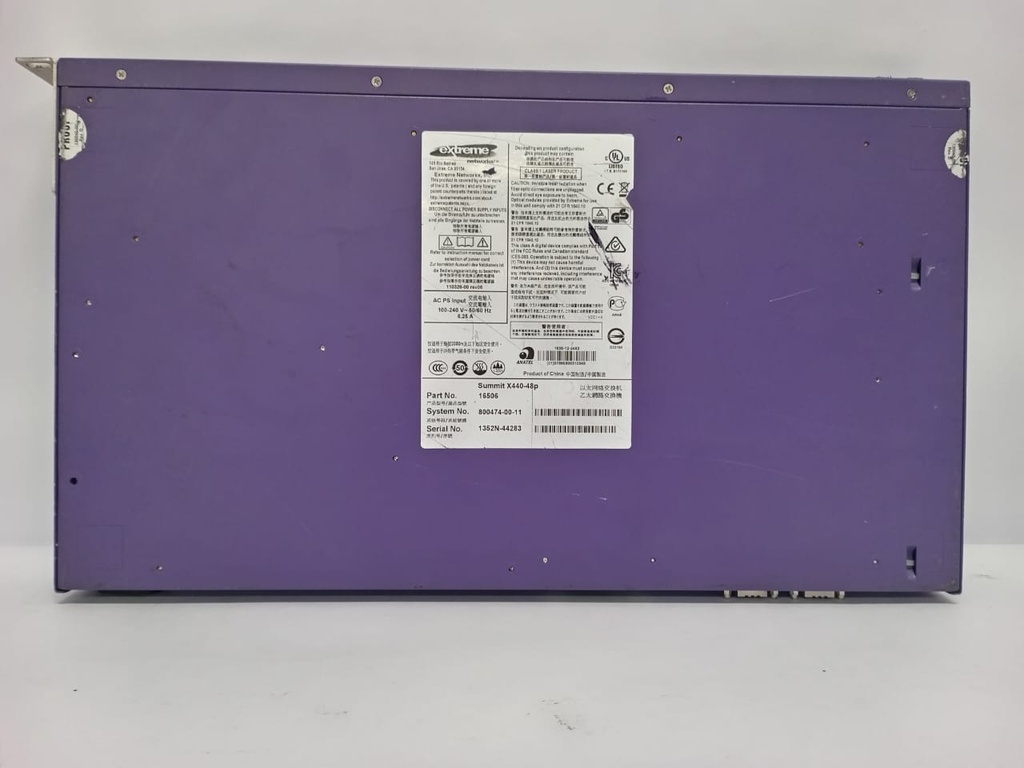 Switch X440-48 No poe - 48 Puertos 16506 Extreme Network
