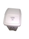 Caneca Blanca 35 L tapa vaiven Plastica