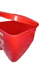 Caneca Roja 20 L Tapa Vaiven Plastica