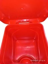 Caneca Roja 20 L Tapa Vaiven Plastica