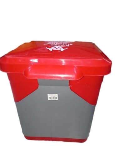 [7702025063758] Caneca Roja 20 L Tapa Vaiven Plastica