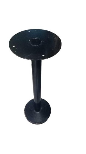 [7702025010769] Base para mesa de cafeteria con anclaje al piso 74 Cm Negro